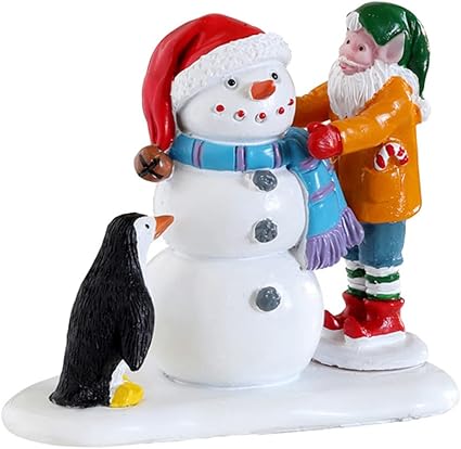 Lemax 22134 - Figura Decorativa de Papá Noel, diseño de muñeco de Nieve