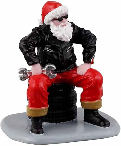 Lemax 22139 Figura de Pueblo navideño: Papá Noel Genial