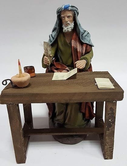 Arte Pesebre - Escribano con Mesa, para Figuras de 21 cm