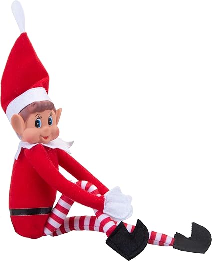 Elves Behavin' Badly - Paquete de 1 peluche de Elfo con cara de vinilo
