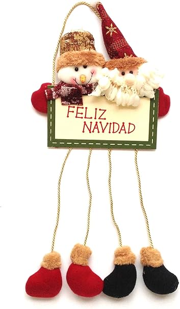 HC Enterprise Papá Noel,Colgante de Navidad decoración Navidad