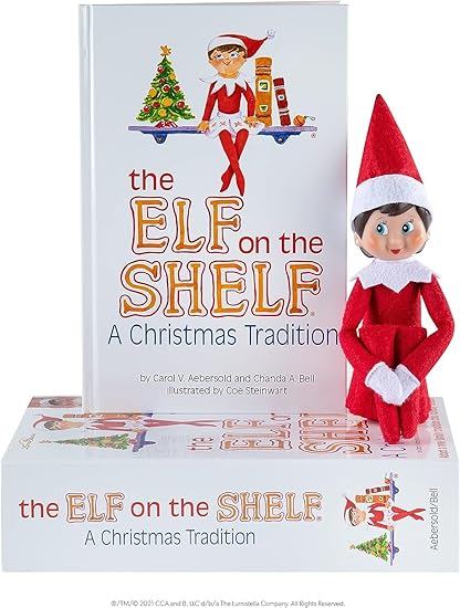 Elf On The Shelf Figura navideña de un Elfo, decoración