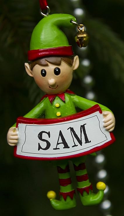 Boxer Gifts – Sam Elfo decoración, cerámica, Multicolor, 8 x 4,5 x 2 cm