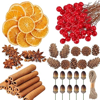 Naturaleza Decoración Navidad Corona de Adviento