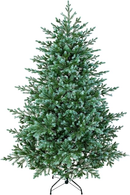 eveXmas - Canadian - 180cm - Árbol de Navidad Artificial Grande - Ramillas 100% PE Polietileno - Incluye Soporte de Metal