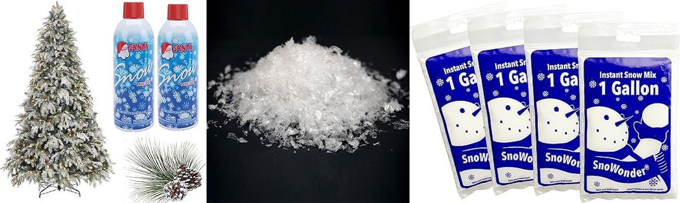 Los 3 mejores productos de nieve artificial en España 2024: calidad y precio imbatibles.