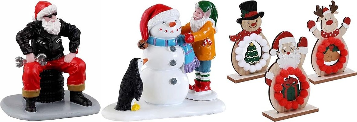 Los 3 mejores figuras de Papá Noel 2024: calidad y precio que te sorprenderán.