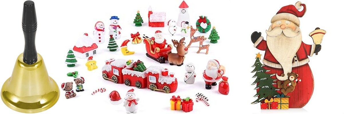 Los 3 mejores Papá Noel con campanas de 2024 en España: calidad y precio que encantan