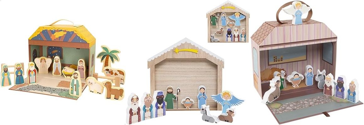 Los 3 mejores Reyes Magos de madera en 2024: calidad y precio que impresionan.